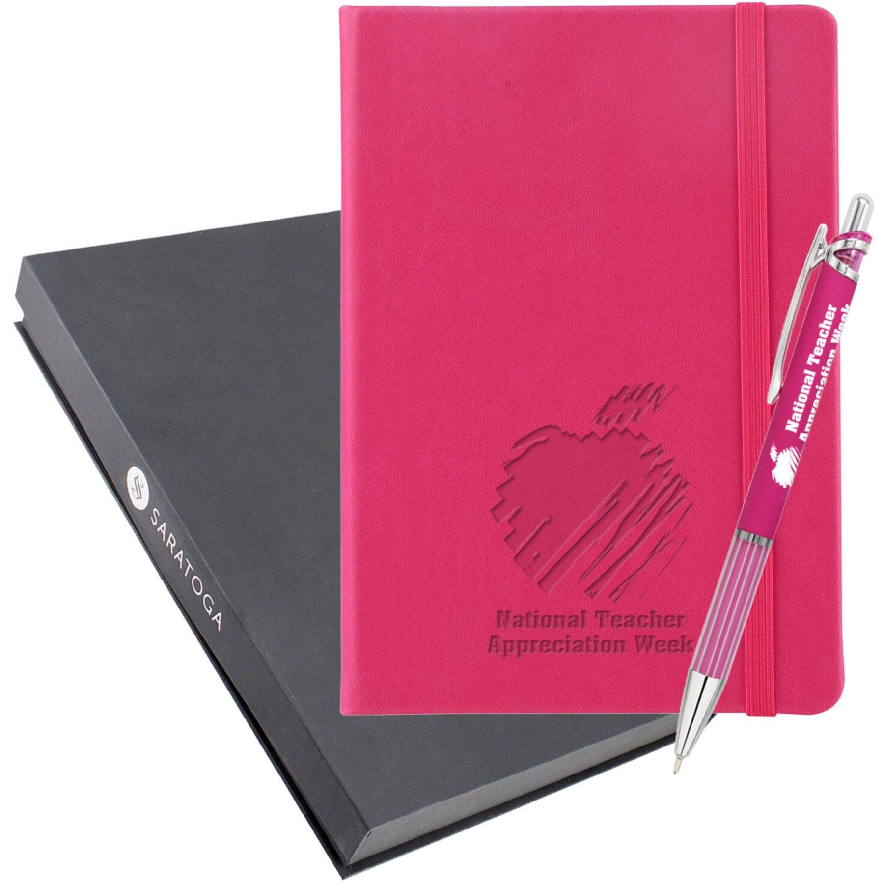 Picture of Debossed Bella Luna Brite Journal And Headline Pen