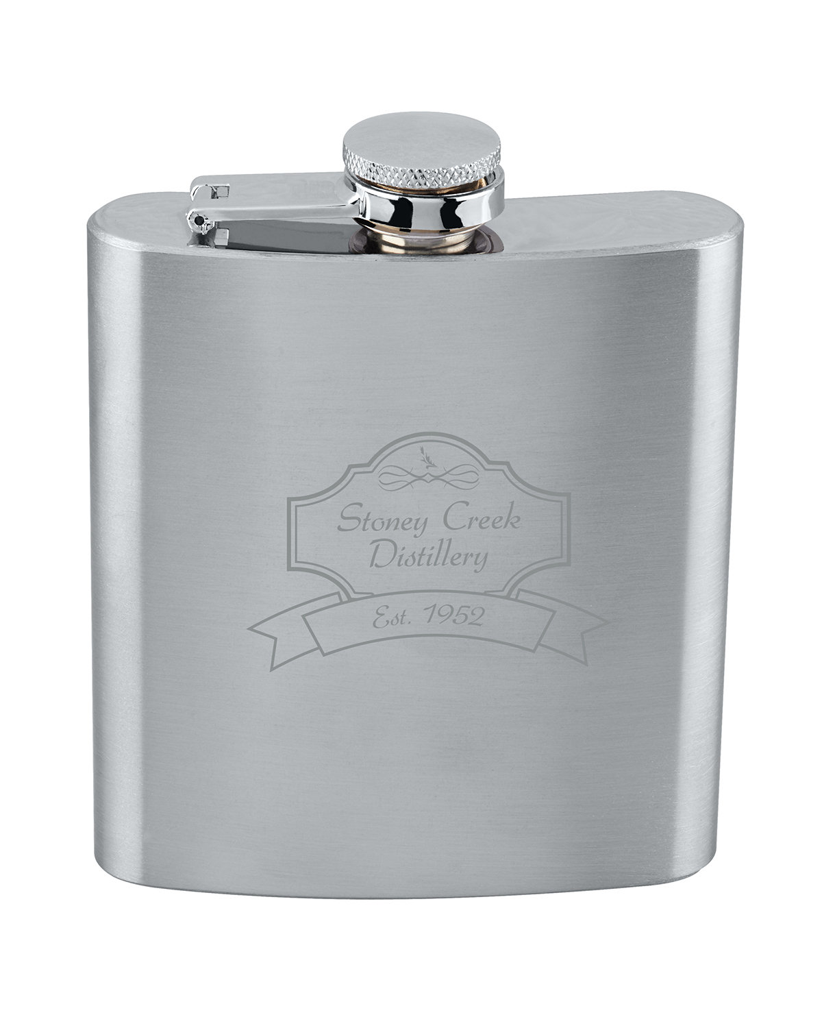 Picture of 6 oz. Stainless Steel Flask.