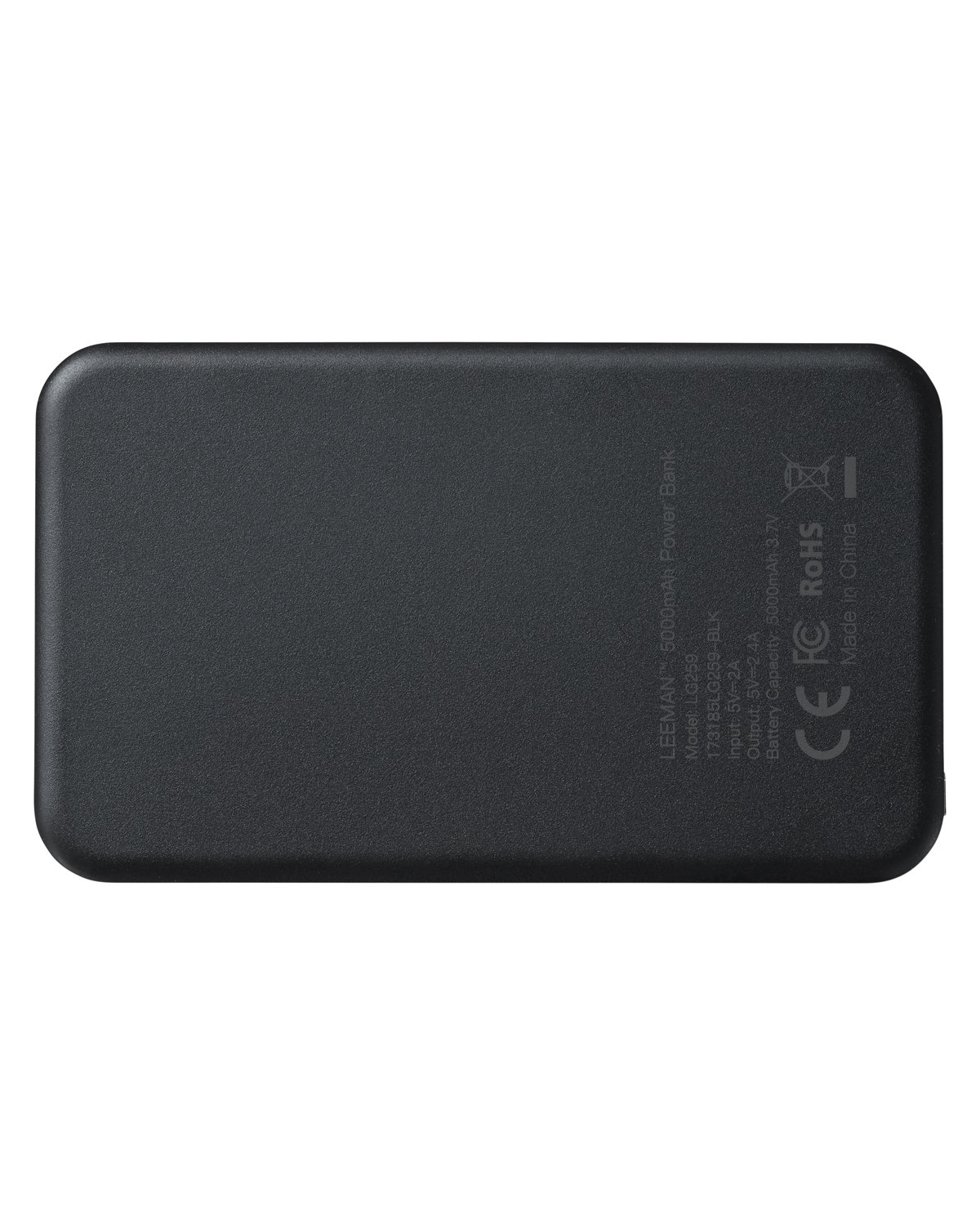 Picture of Italian Thermo PU 5000mAh Phone Power Bank.