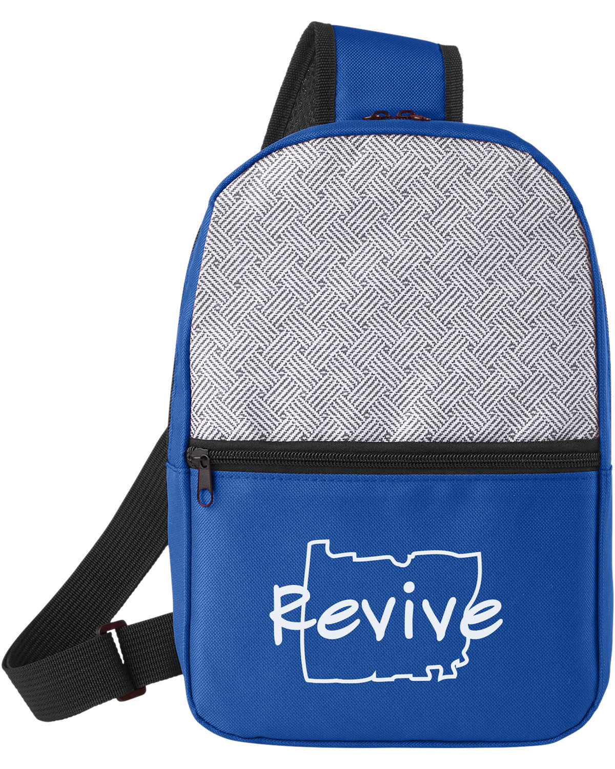 Picture of Patchwork Eco Friendly Crossbody Sling Bag.