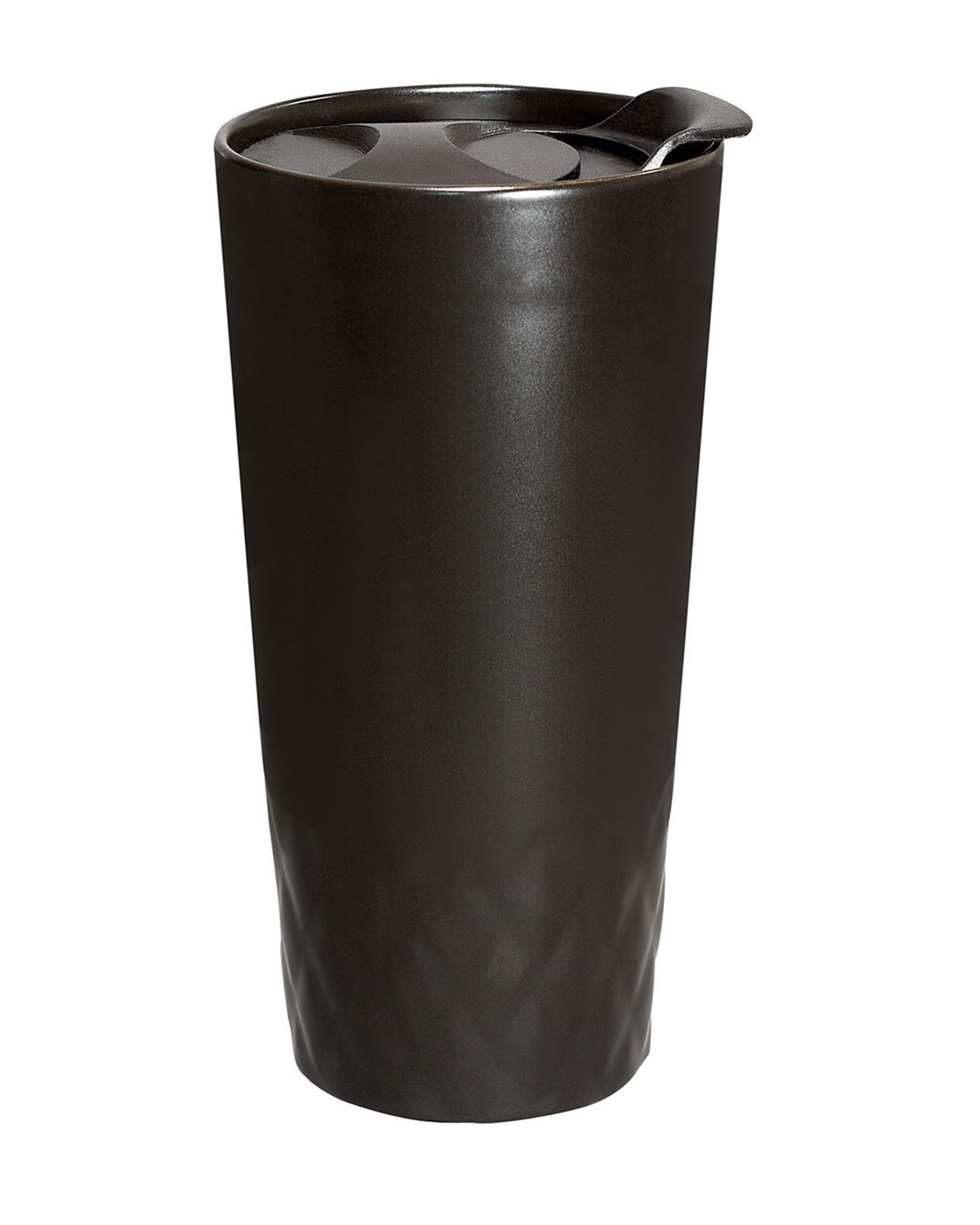 Picture of 14 oz. Double Wall Ceramic Textured Tumbler.