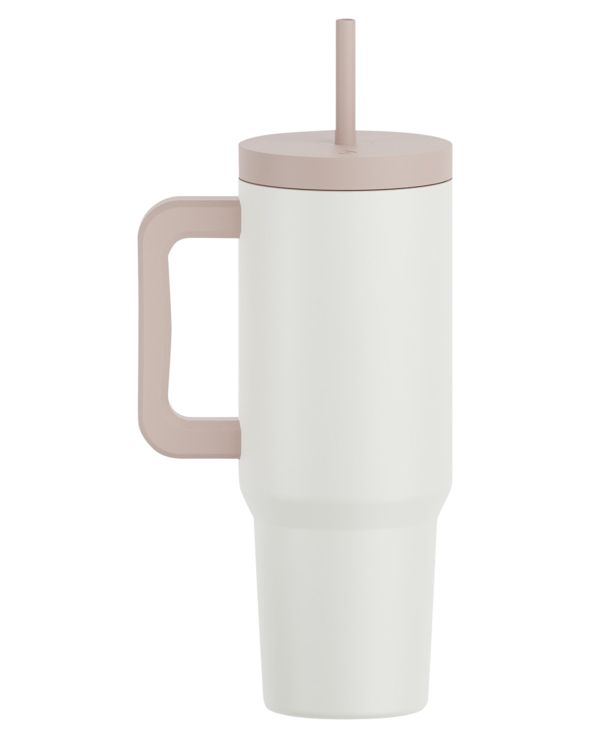 Picture of 40 oz. Aspen Vacuum Insulated Stainless Steel Tumbler With Handle.