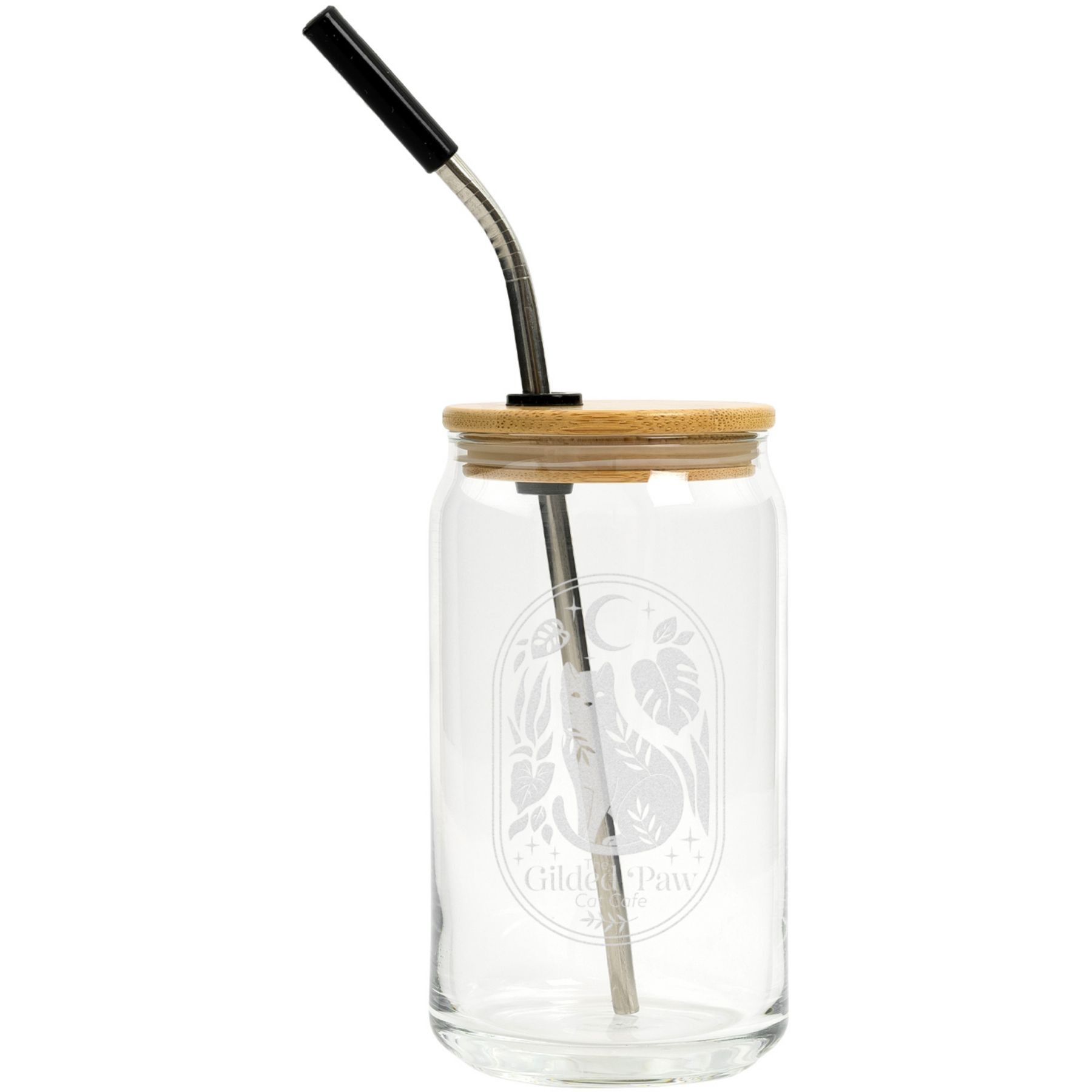 Picture of Etched Can Glass 16 Oz