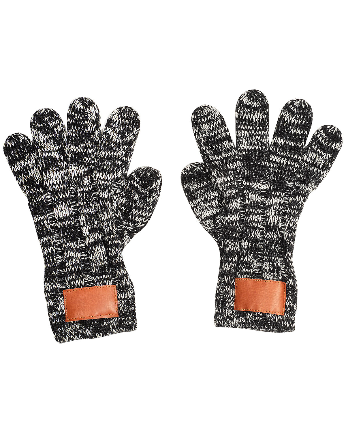 Picture of Heathered Knit Gloves.