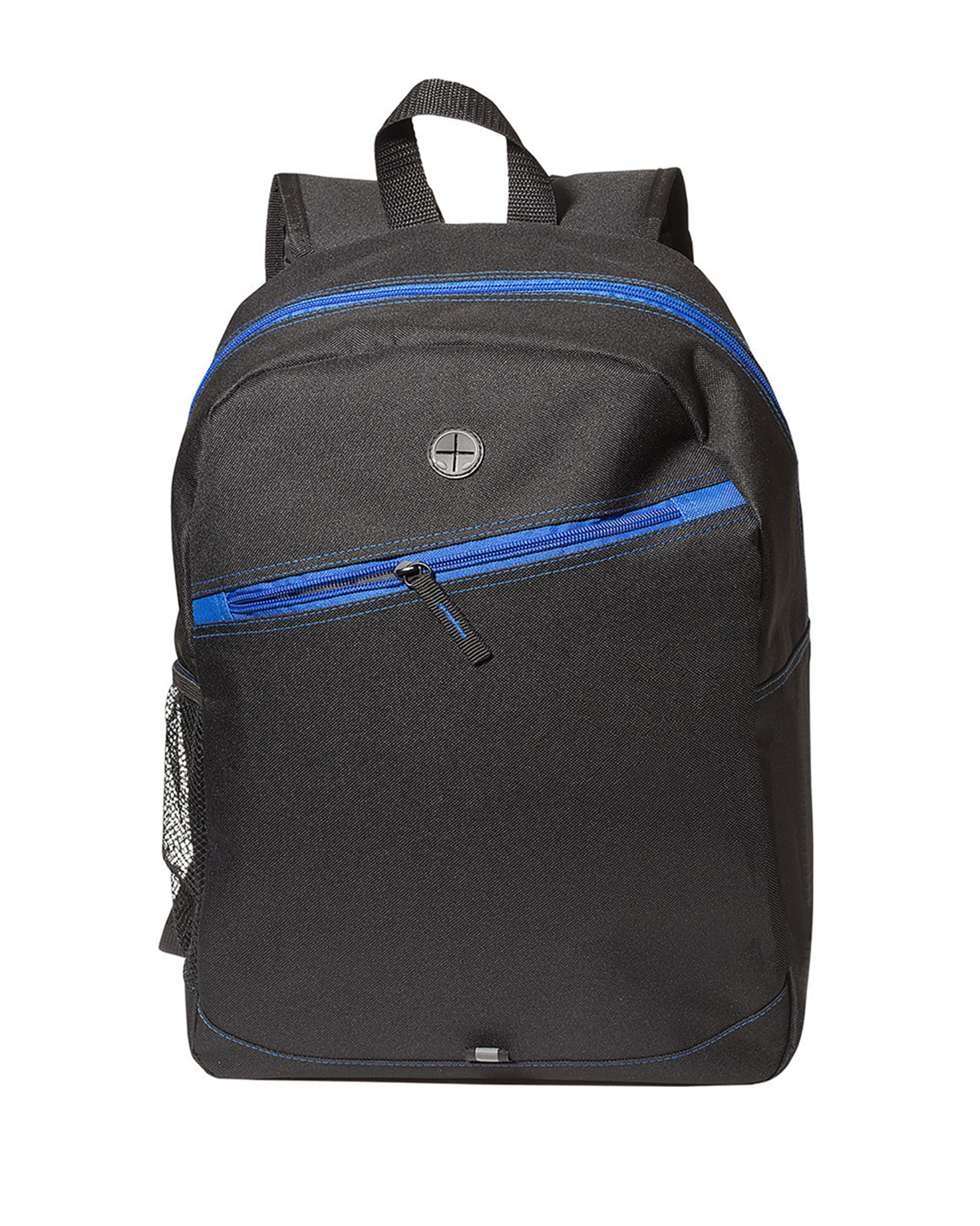 Picture of Front Zipper Color Laptop Backpack.