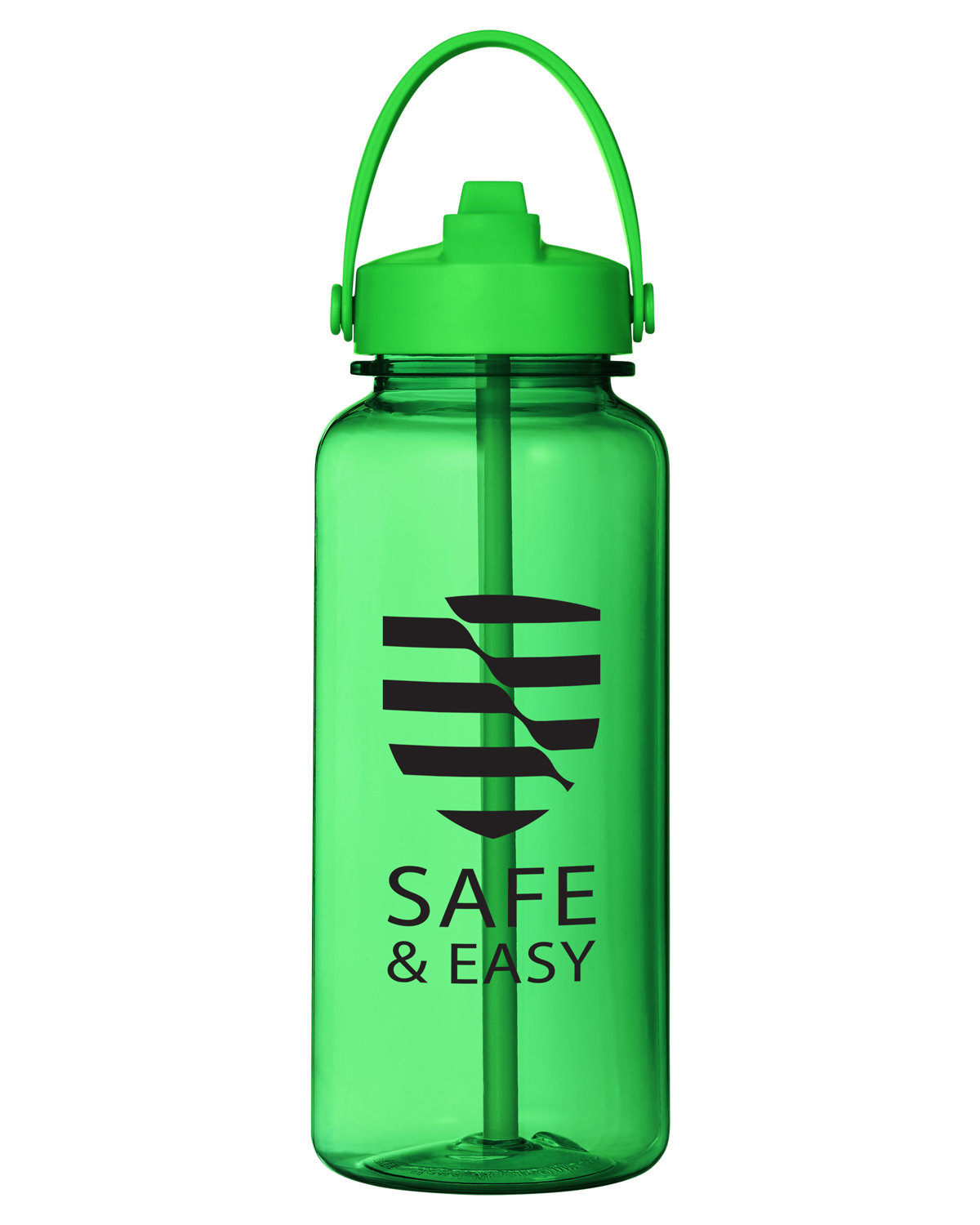 Picture of Prisma 33 oz. Tritan Bottle With Flip Up Straw.
