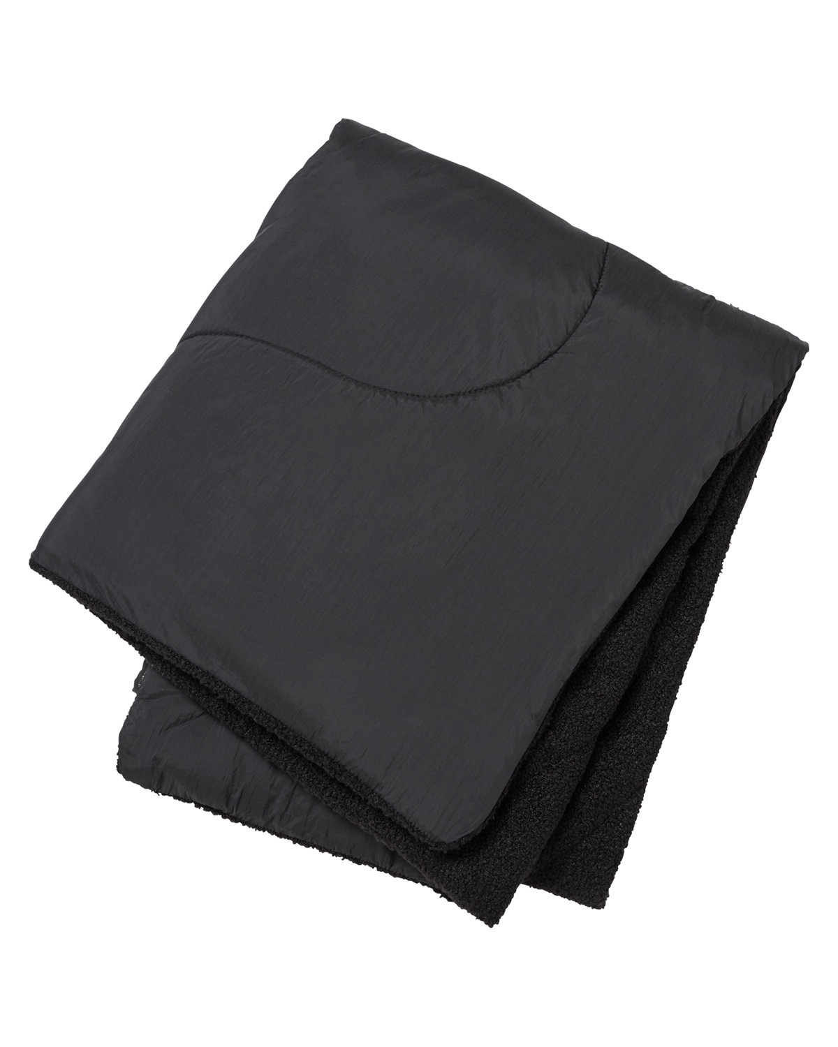 Picture of Aura Eco Friendly Boucle Sweater Fleece Blanket.
