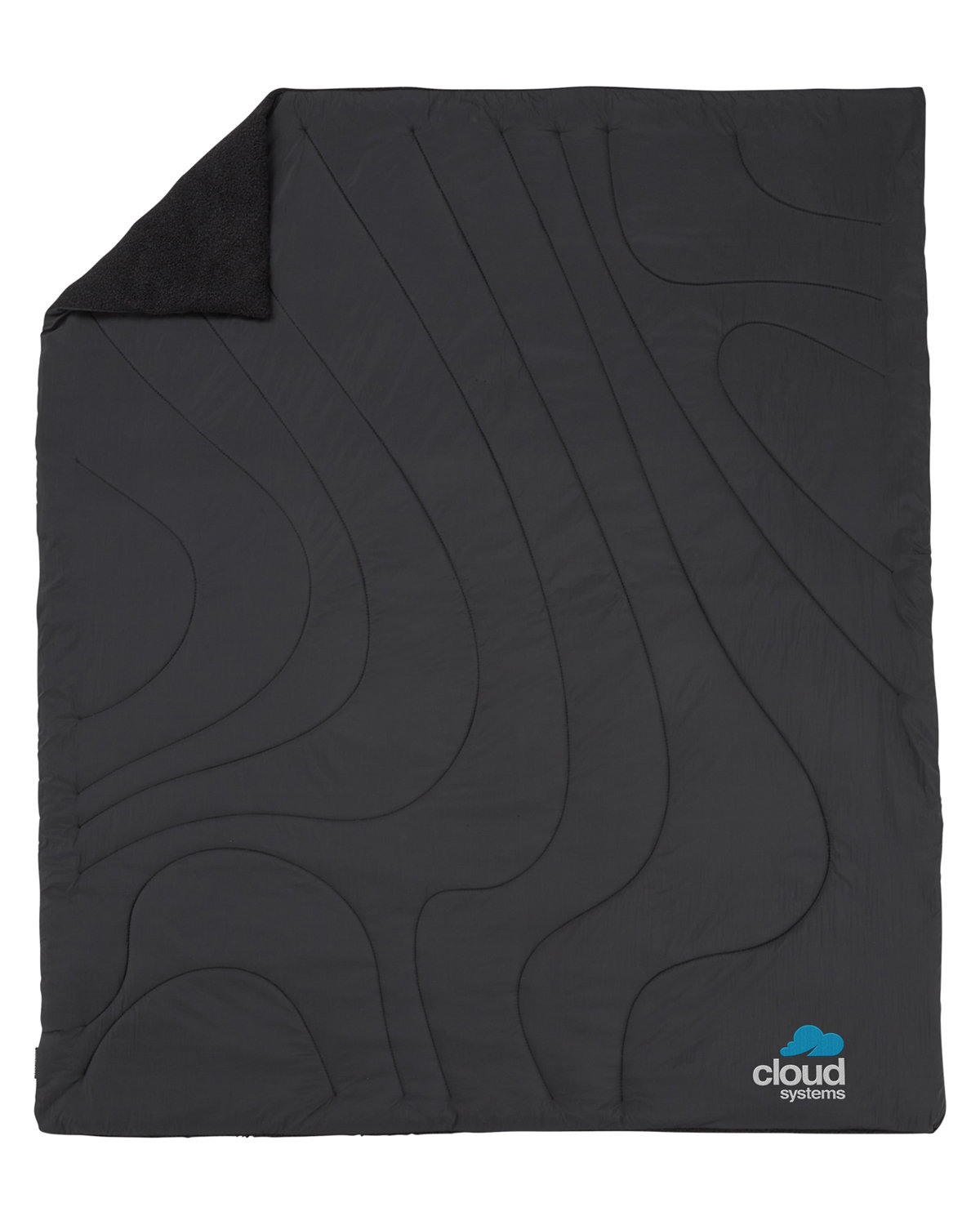 Picture of Aura Eco Friendly Boucle Sweater Fleece Blanket.