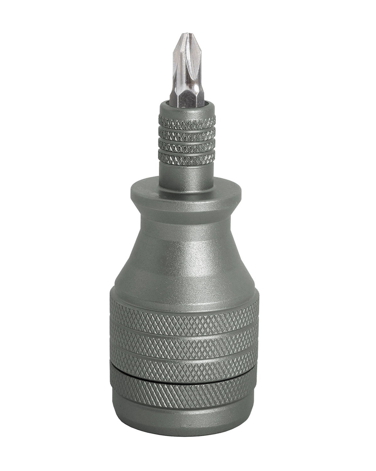 Picture of 6-in-1 Recycled Aluminum Screwdriver Tool.