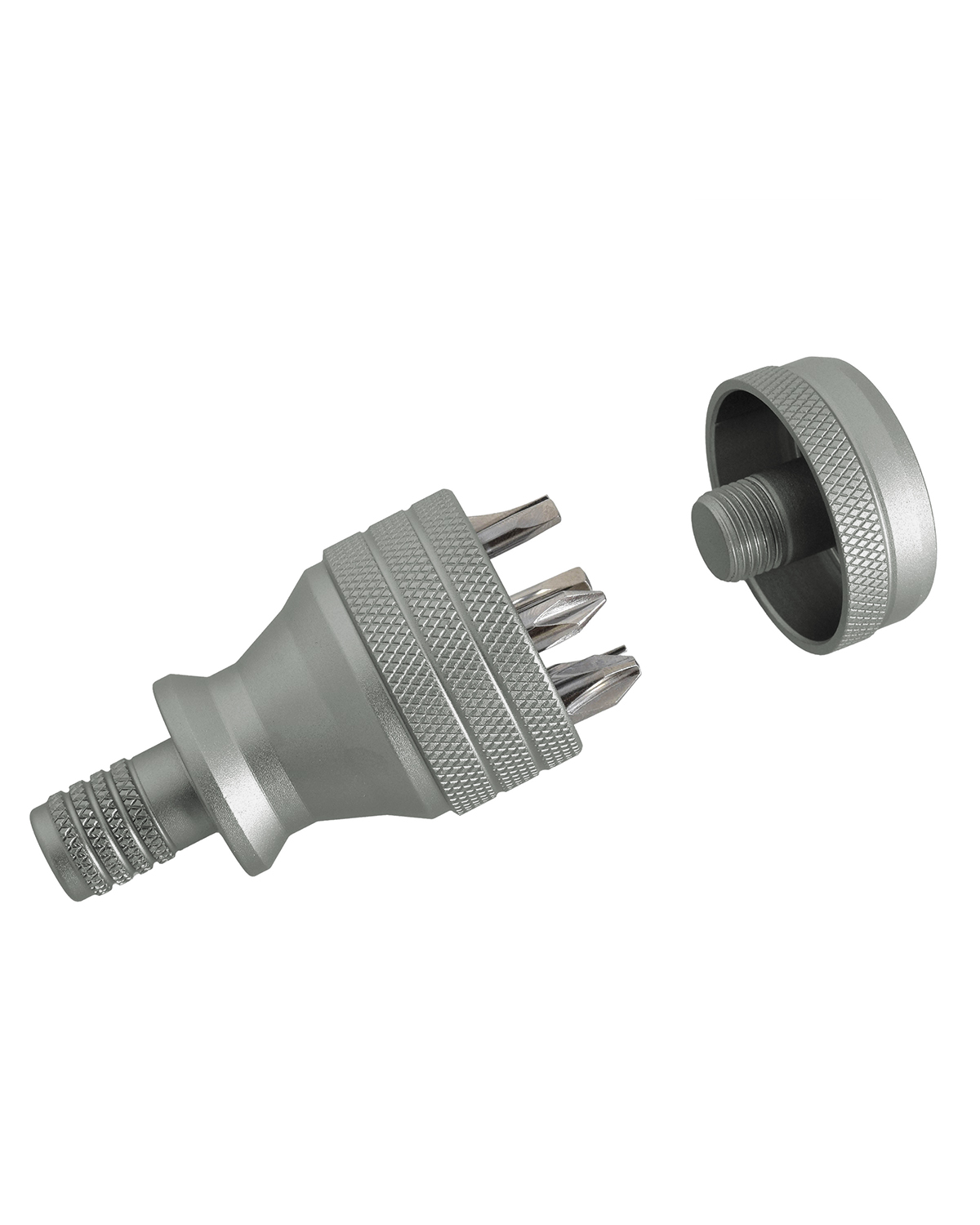 Picture of 6-in-1 Recycled Aluminum Screwdriver Tool.