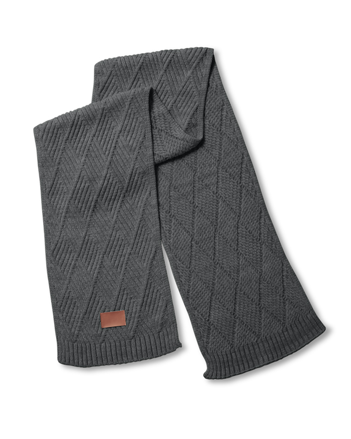 Picture of Trellis Knit Scarf.