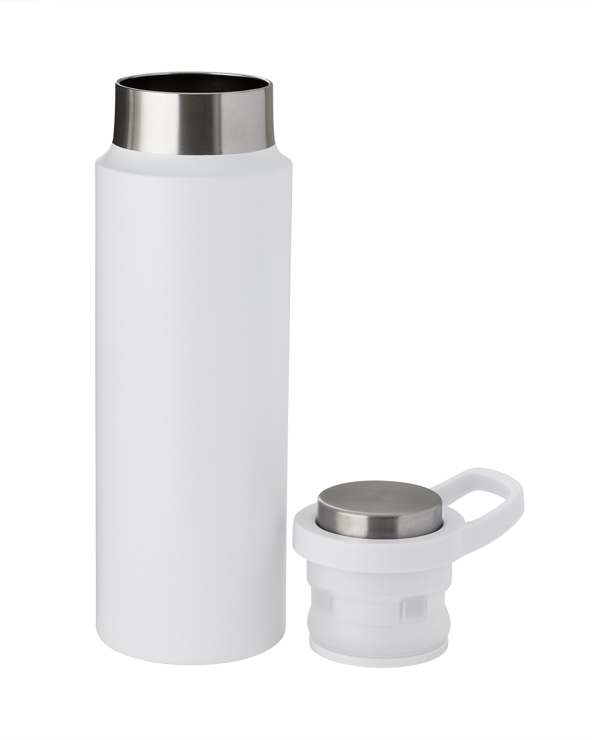Picture of 22 oz. Vacuum Insulated Water Bottle With Push-Lock Lid.