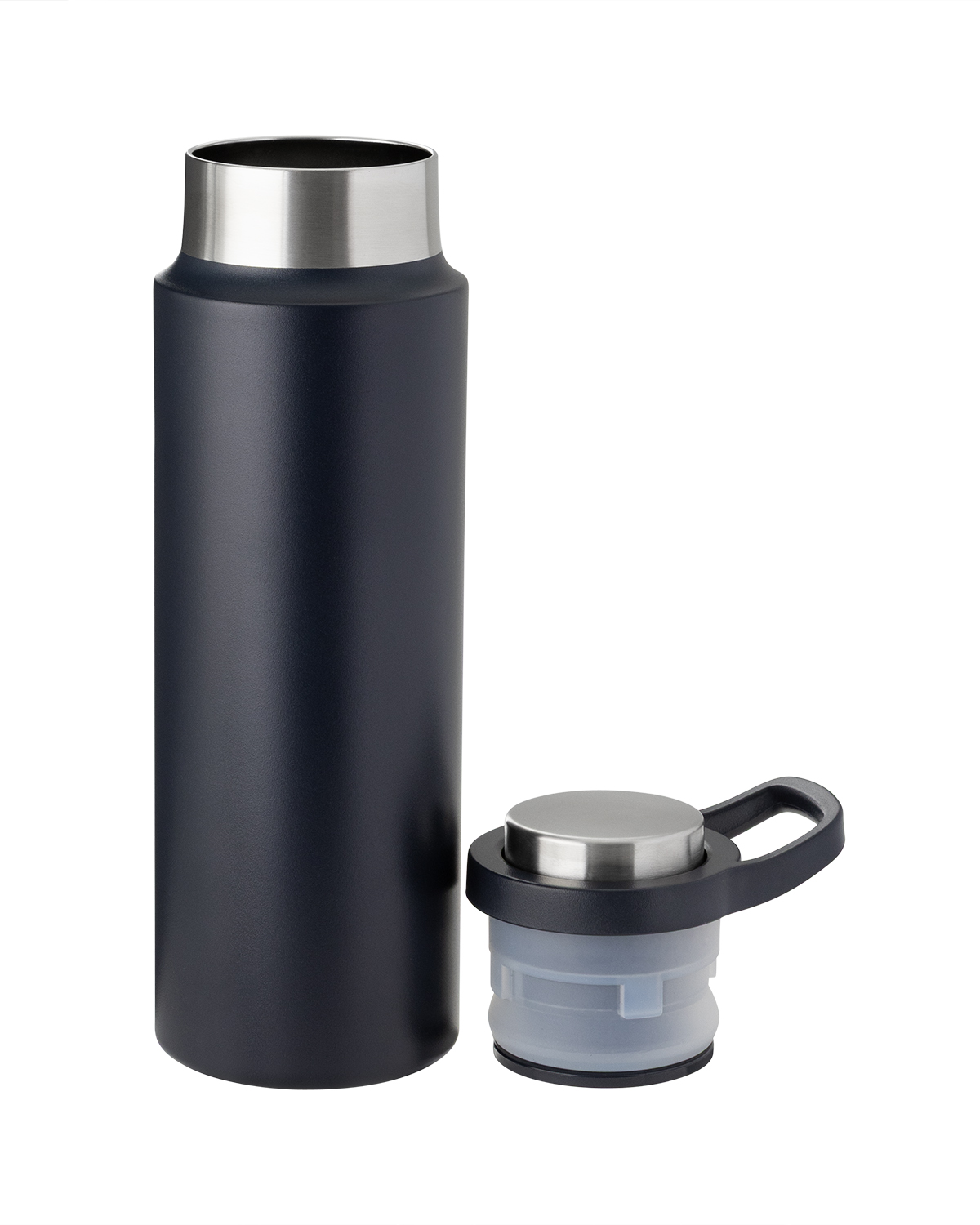 Picture of 22 oz. Vacuum Insulated Water Bottle With Push-Lock Lid.