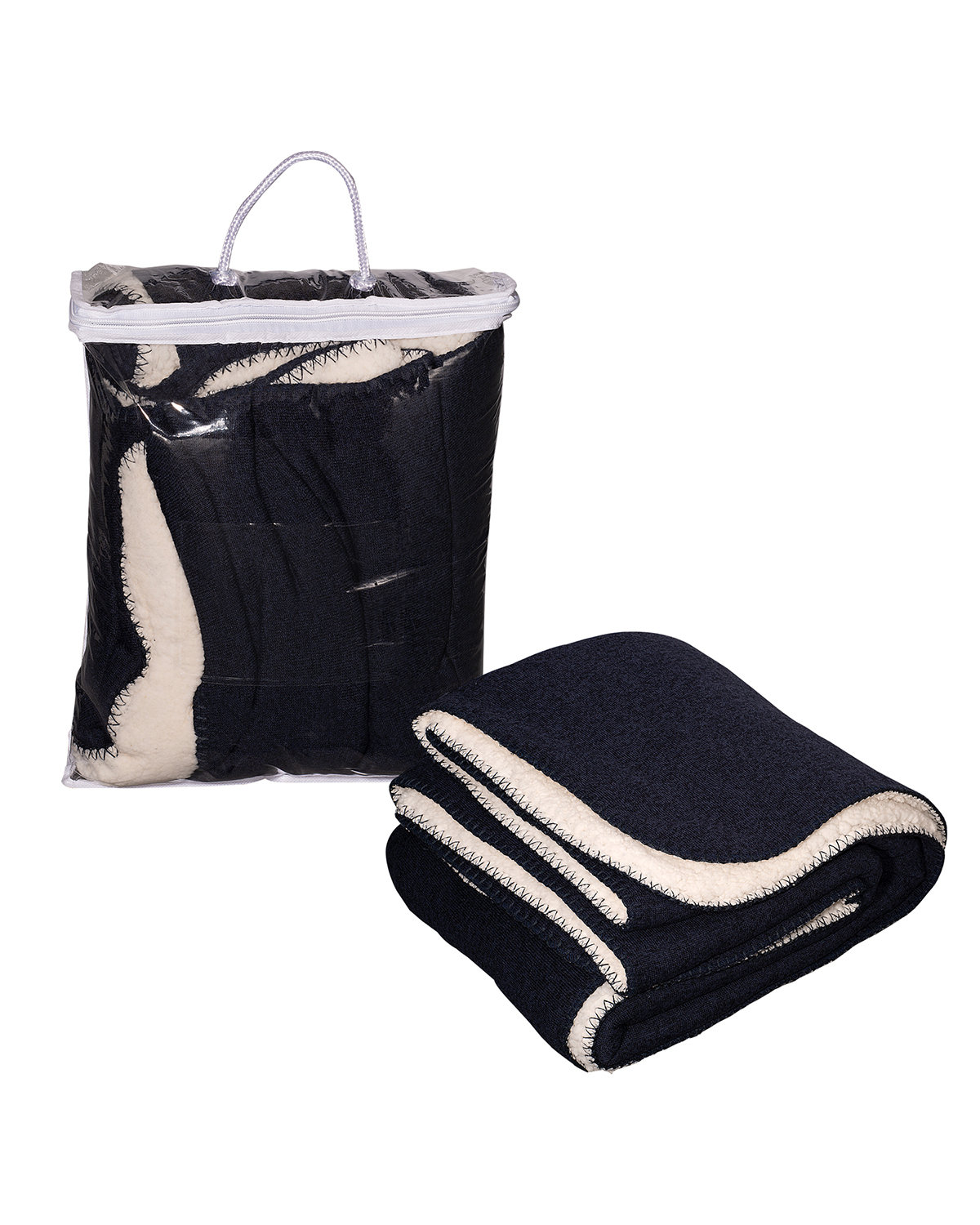 Picture of Thick Needle Sherpa Blanket.