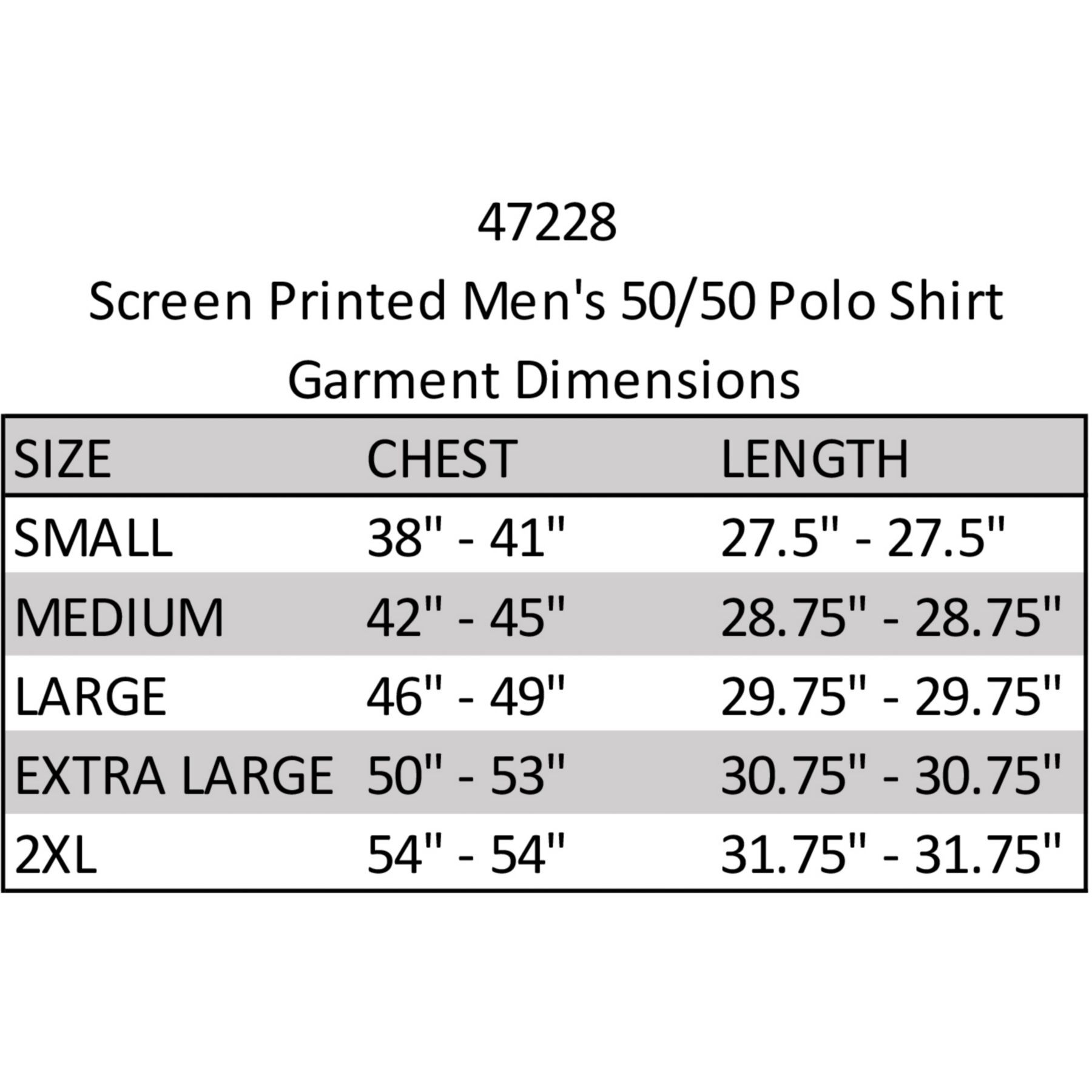 Picture of Screen Printed Men's 50/50 Polo Shirt