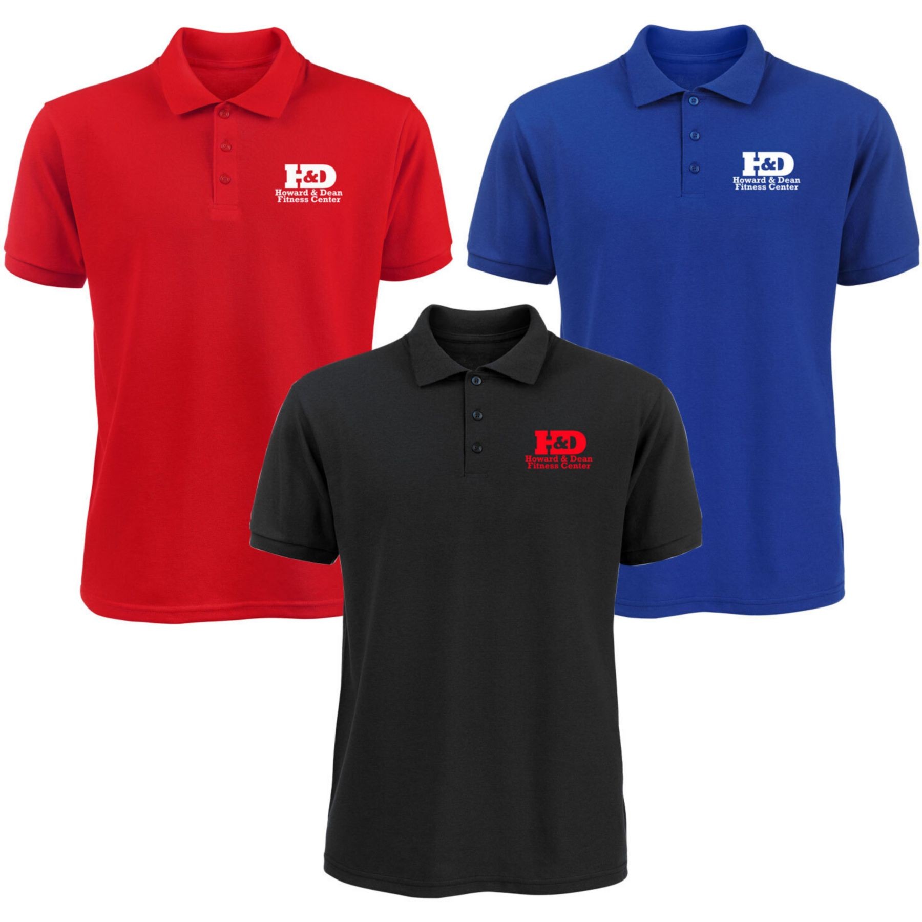 Picture of Screen Printed Men's 50/50 Polo Shirt