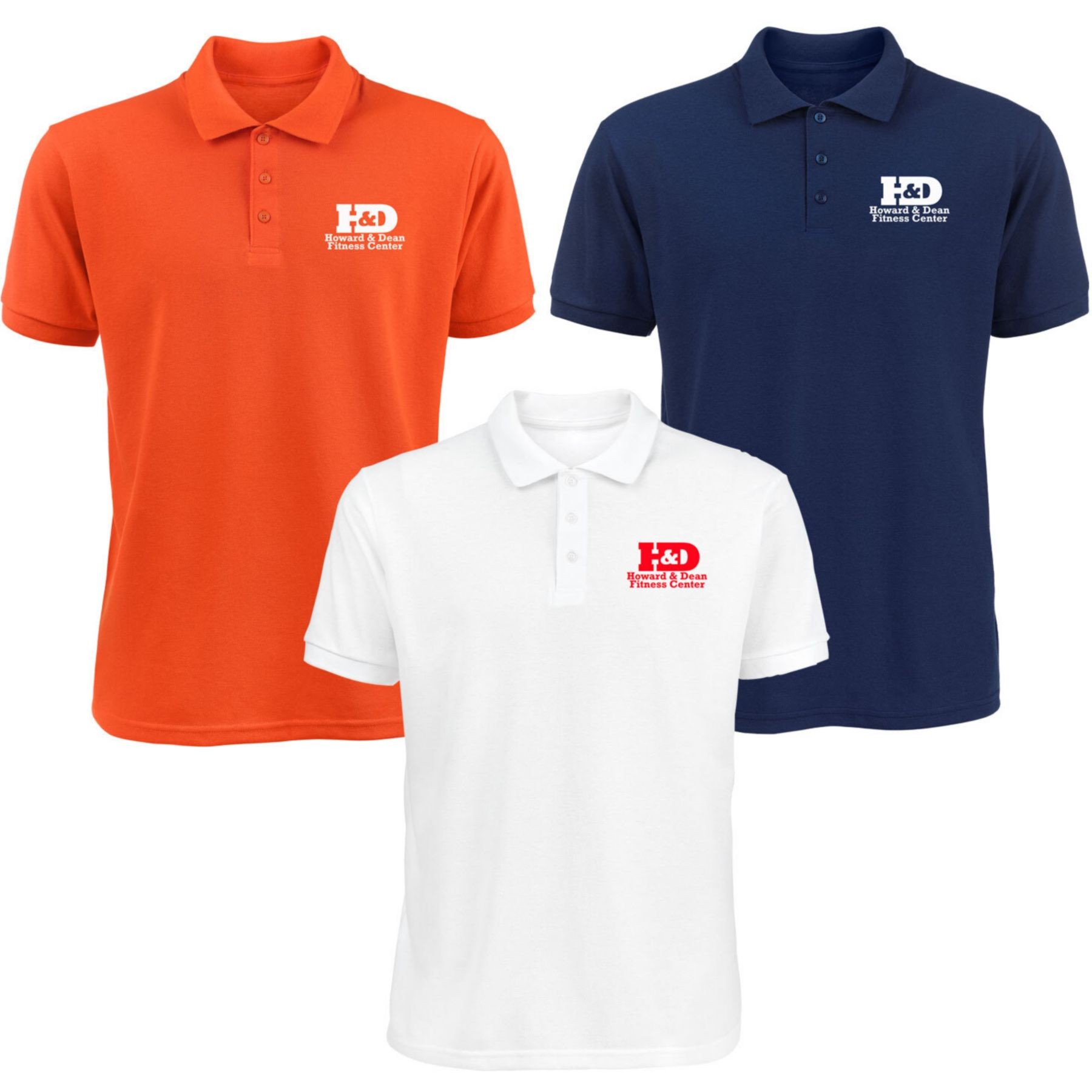 Picture of Screen Printed Men's 50/50 Polo Shirt