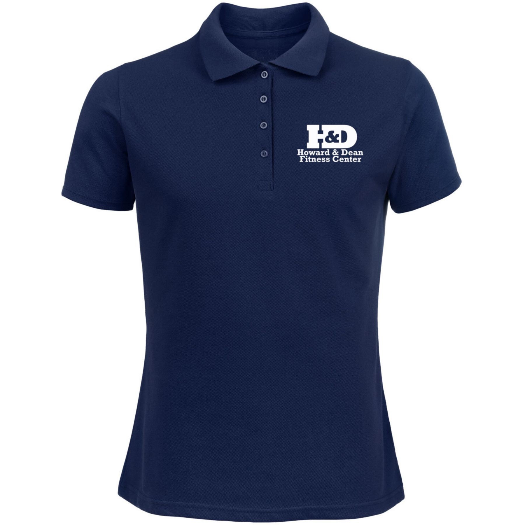 Picture of Screen Printed Ladies 50/50 Polo Shirt
