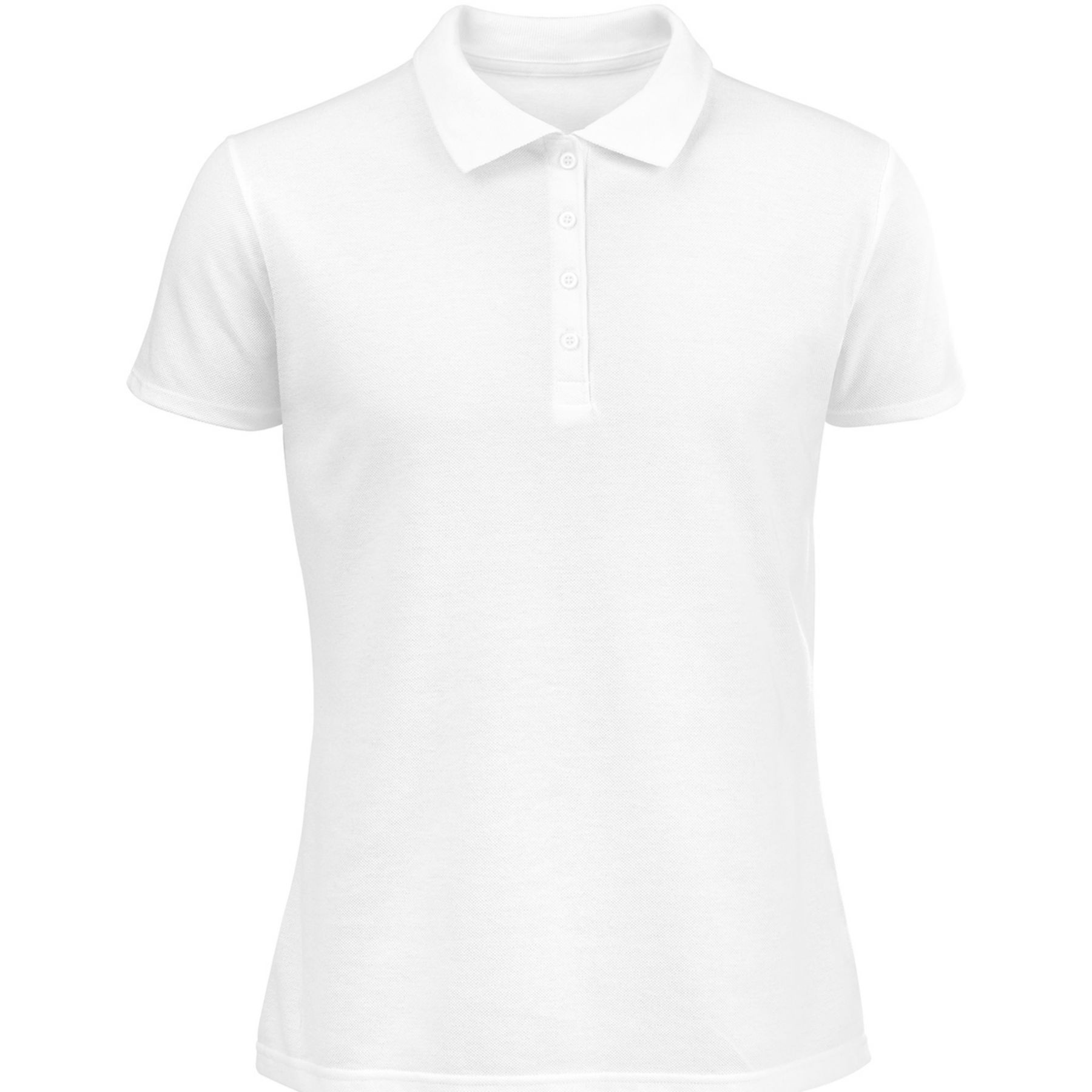 Picture of Screen Printed Ladies 50/50 Polo Shirt