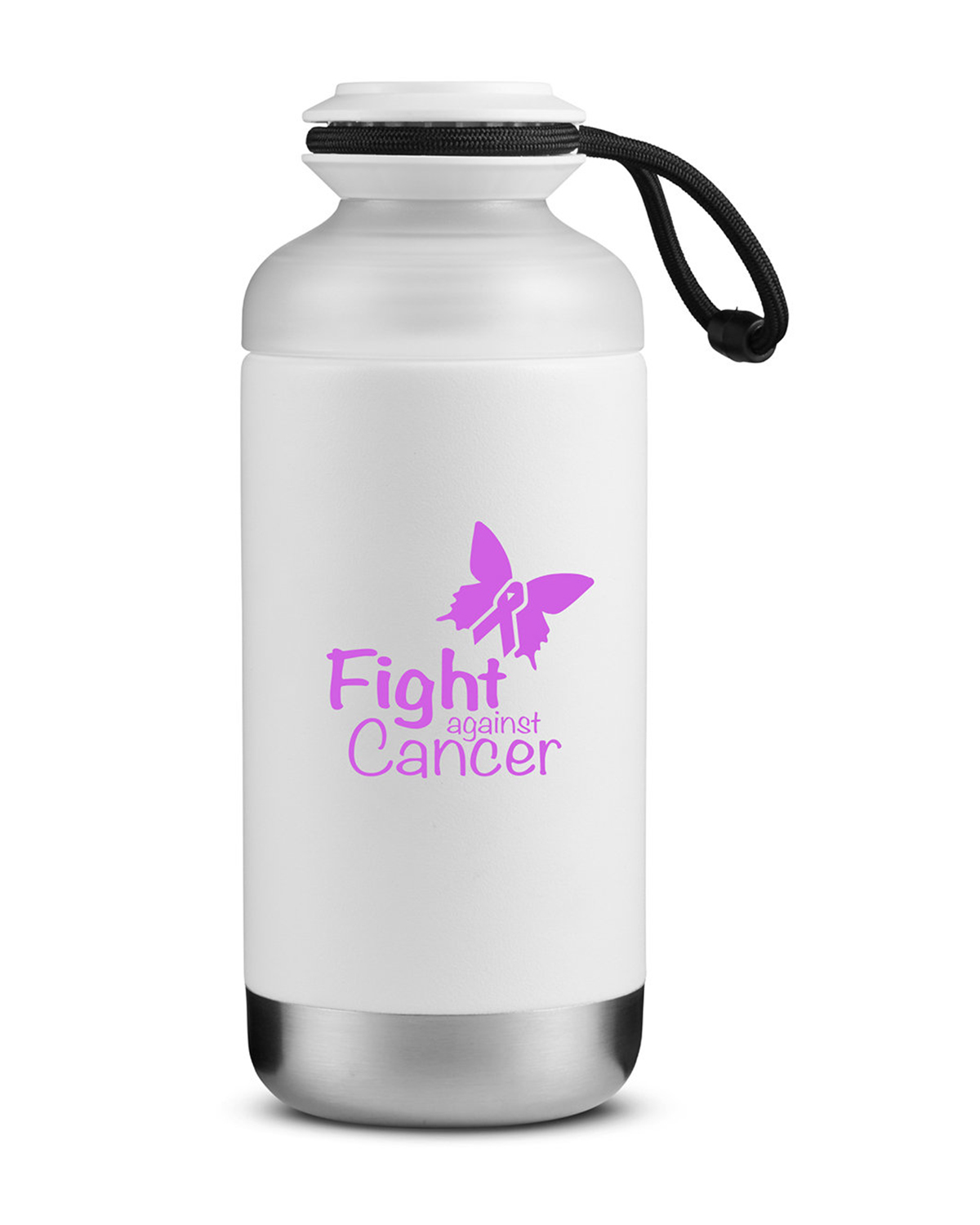 Picture of 16.9 oz. Contour Vacuum Bottle With Duo Lid.