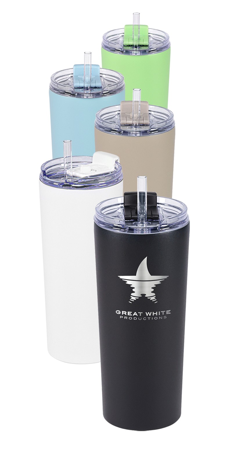 Picture of 20oz Urban Peak Cascade Pop-Up Straw Tumbler