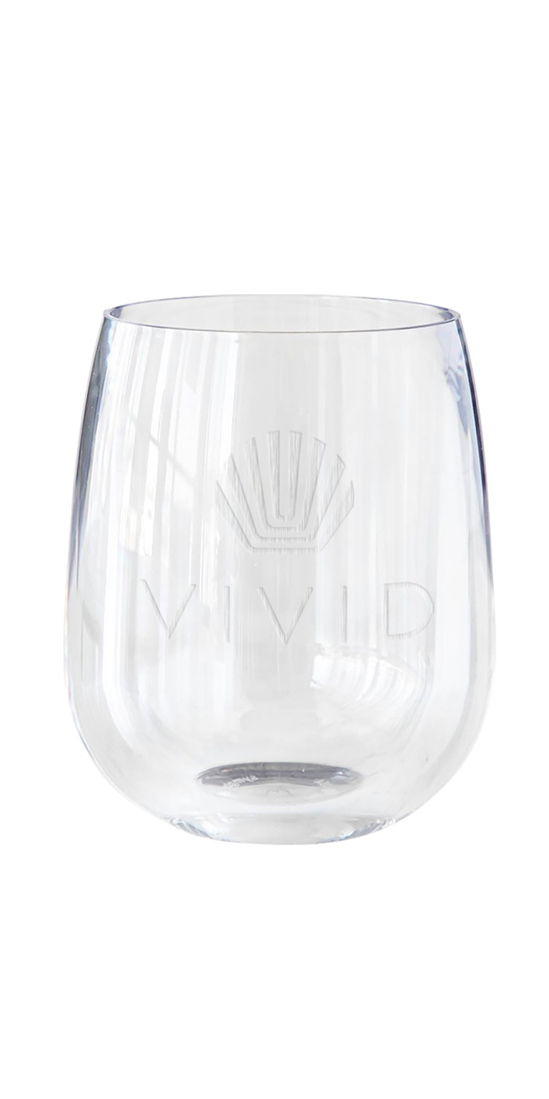 Picture of Symglass 12oz Clear Stemless Wine Glass