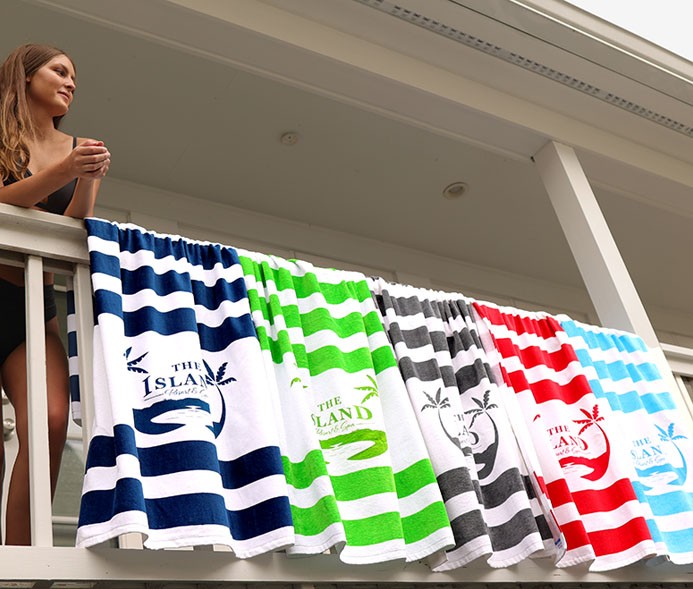 Picture of Sandbar Stripe Towel