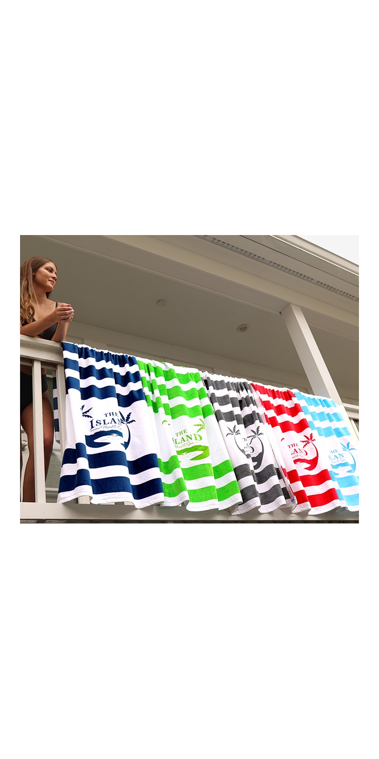 Picture of Sandbar Stripe Towel