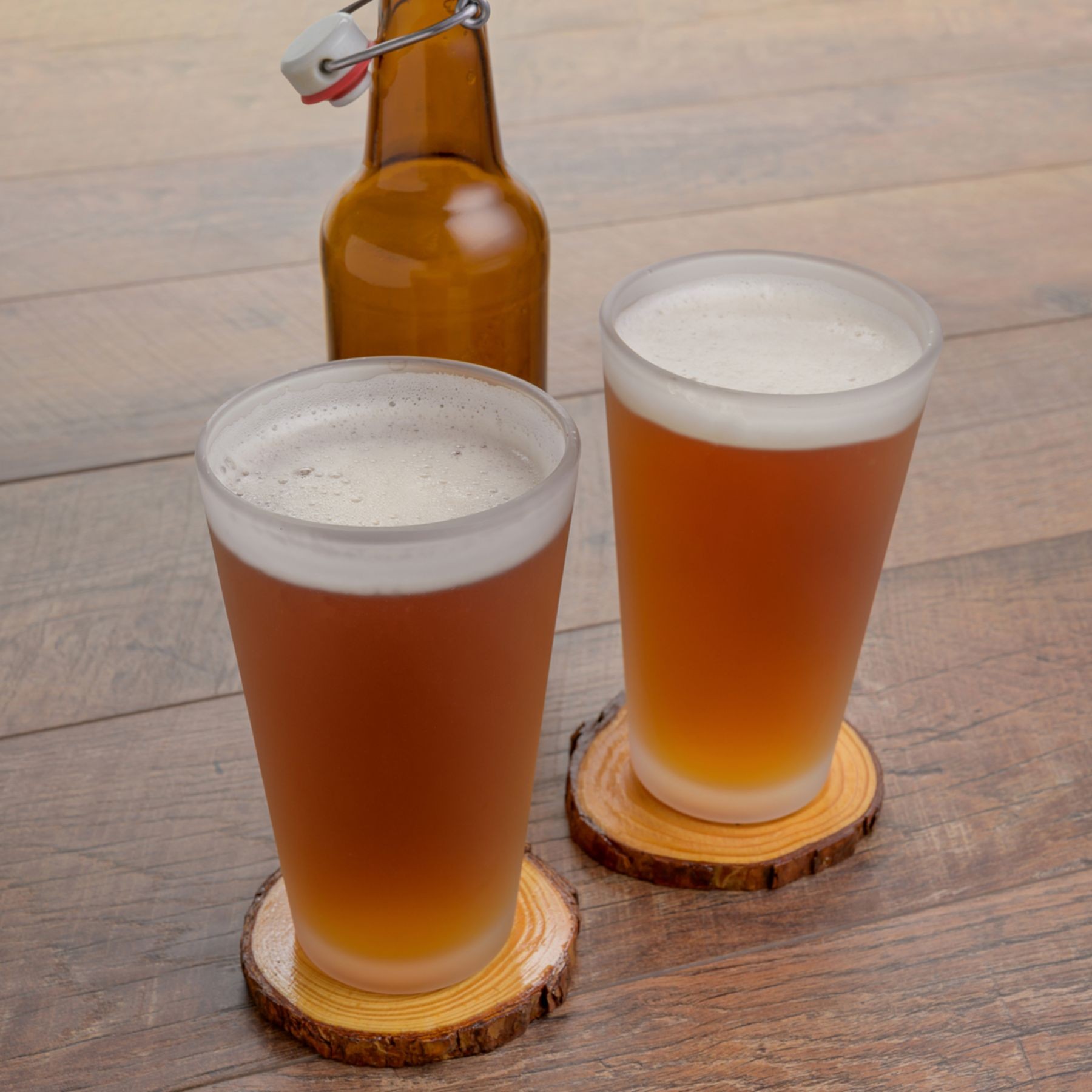 Picture of Full Color Frosted Pint Glass 16 Oz