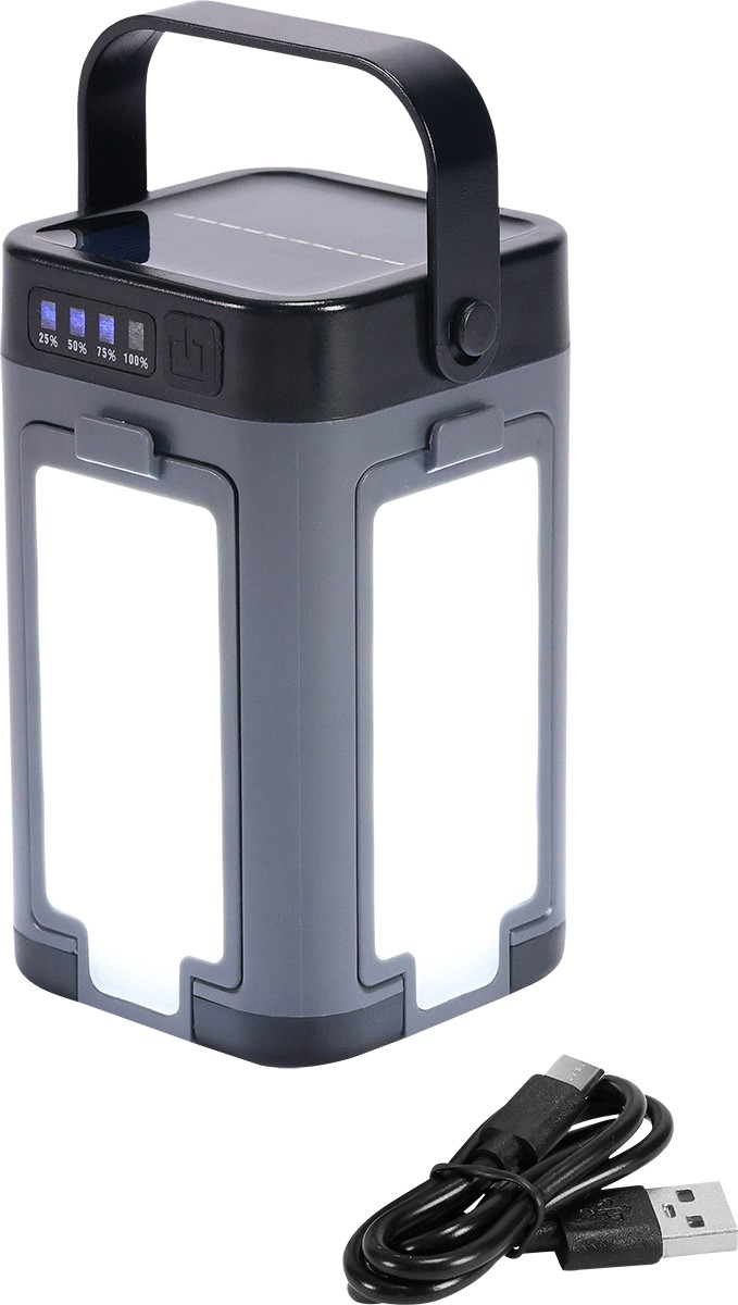 Picture of Rechargeable 4-Panel 3W LED/SMD Lantern