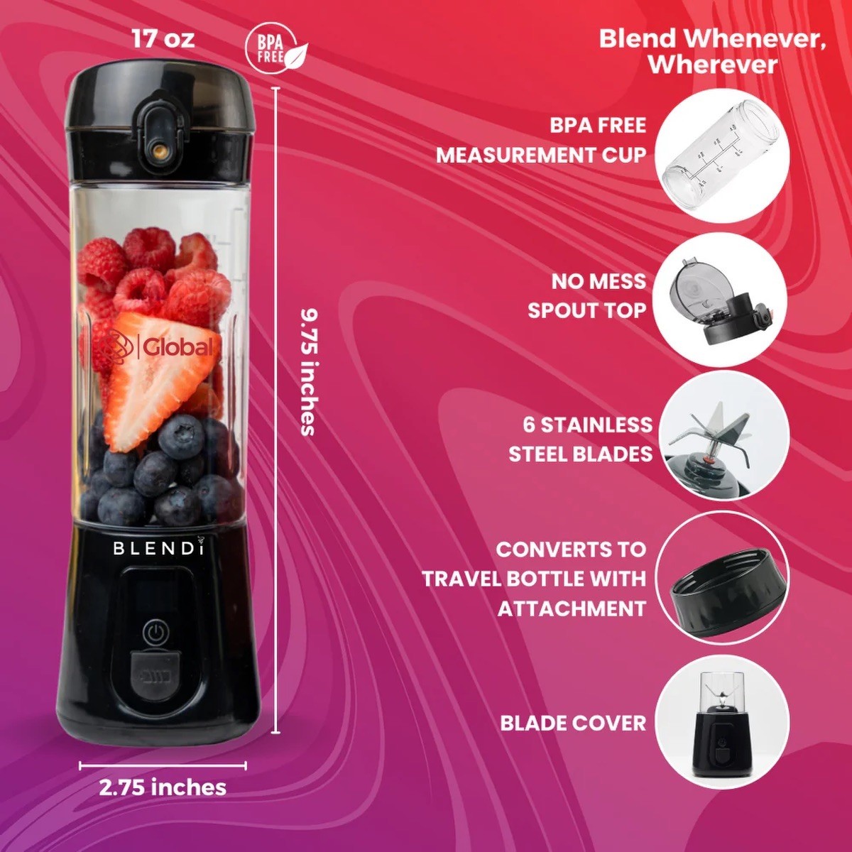 Picture of BLENDi Pro+ Portable Blender 17oz