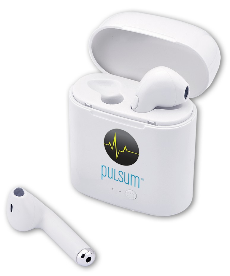 Picture of Atune Bluetooth Earbuds with Charger Case