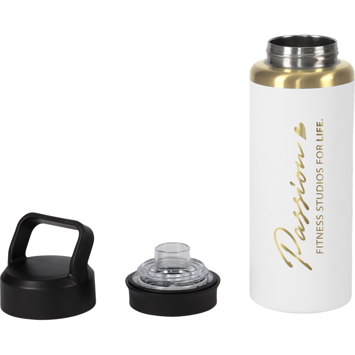 Picture of 28oz Urban Peak Dual Top Gold Water Bottle