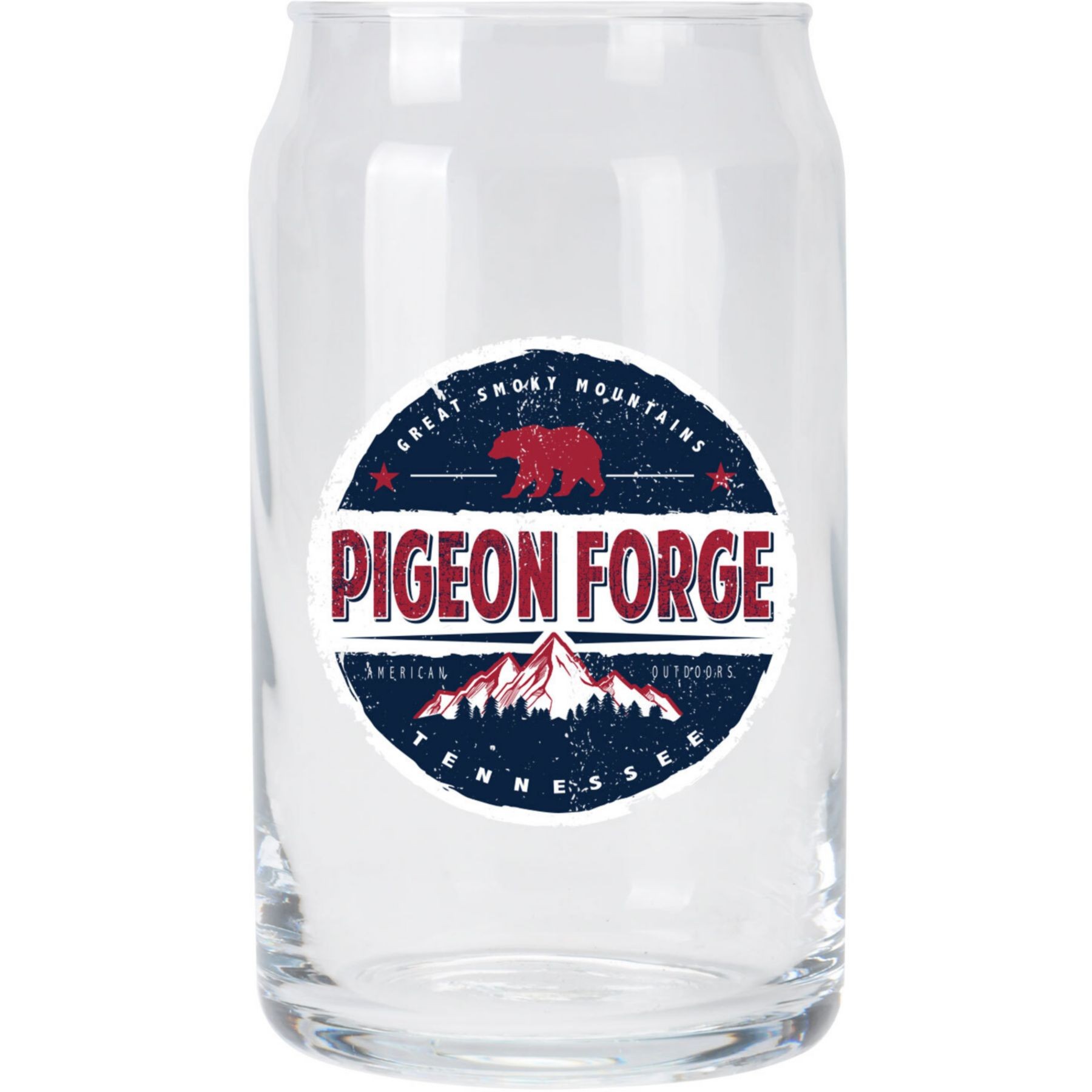 Picture of Full Color Can Shape Glass 16oz
