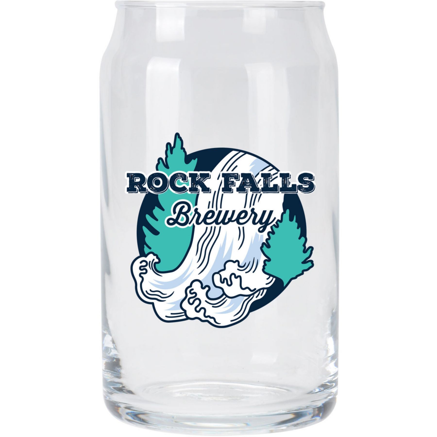 Picture of Full Color Can Shape Glass 16oz