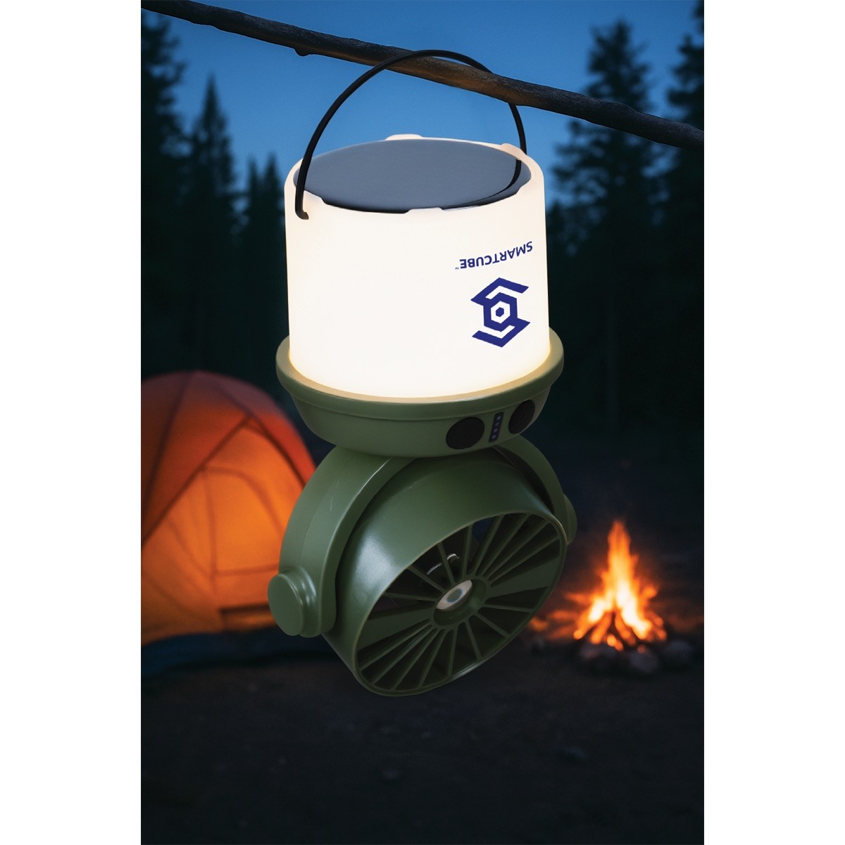 Picture of Rechargeable 3W COB Lantern with Fan