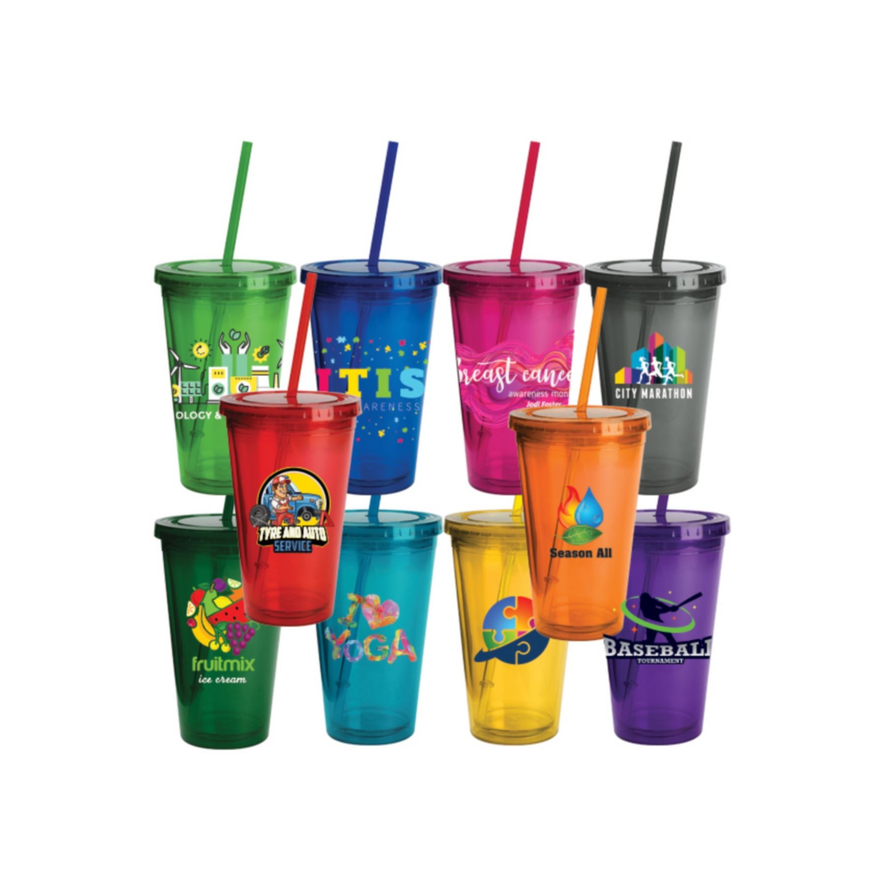 Picture of Full Color Sunsplash Color Tumbler 16 Oz.