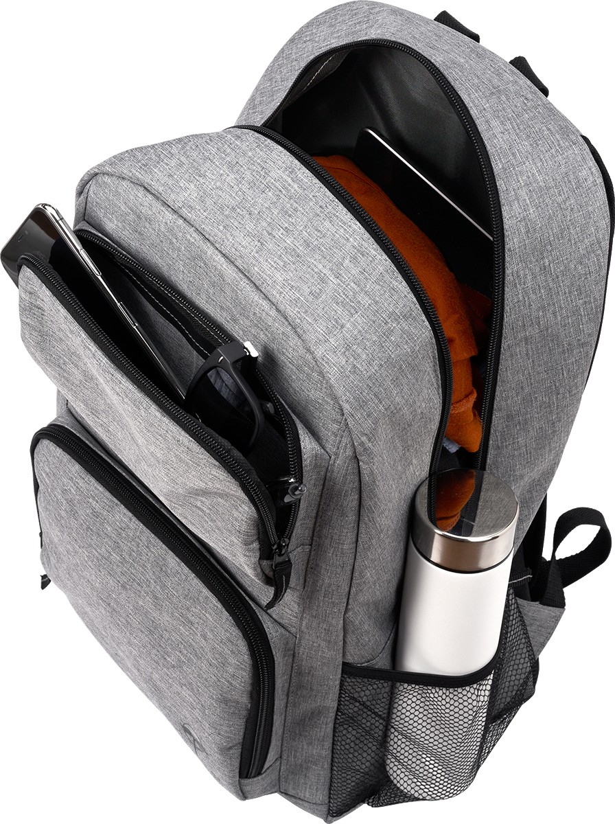 Picture of EarthTrendz 26L rPET Whitewater Laptop Backpack