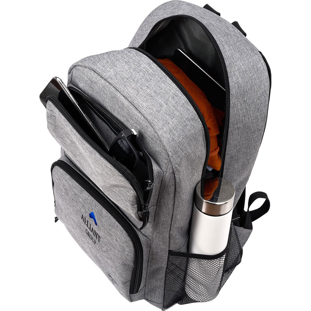 Picture of EarthTrendz 26L rPET Whitewater Laptop Backpack
