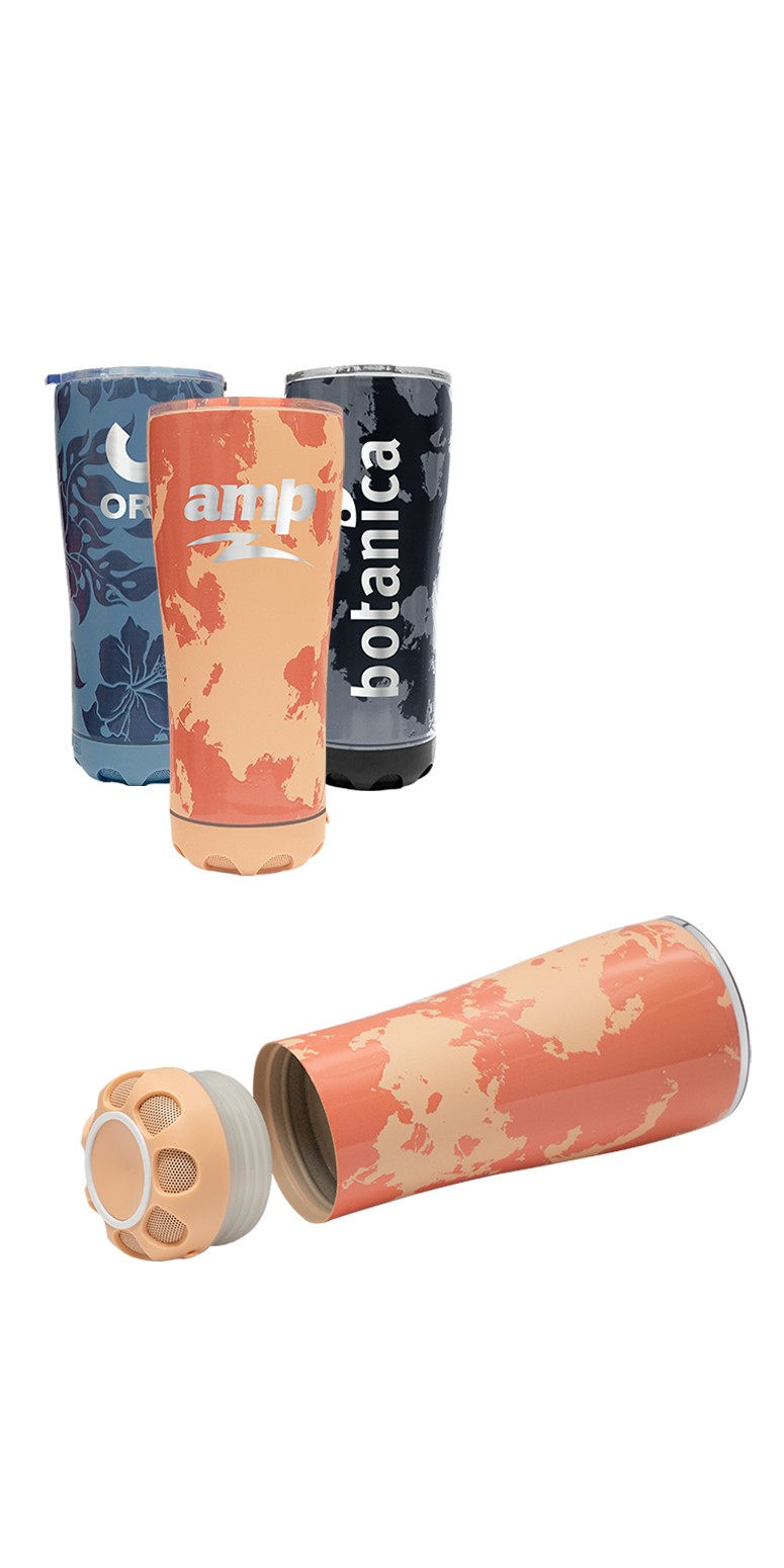 Picture of Quiksilver Zuma 16 oz Tumbler/Speaker Combo