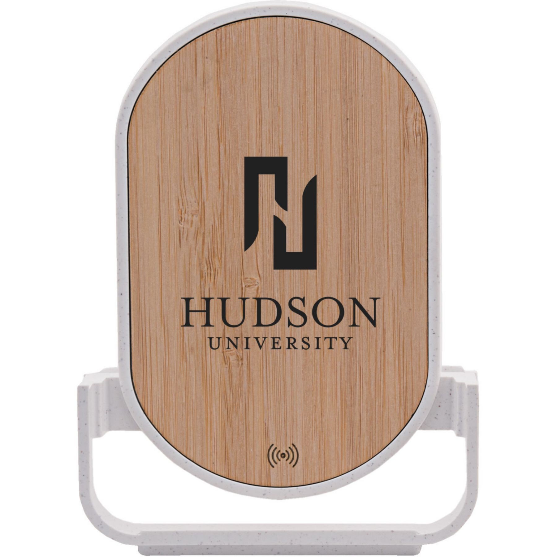 Picture of Qi Certified Bamboo Phone Charger Stand