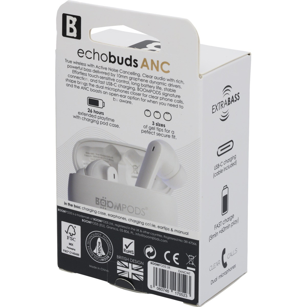 Picture of Boompods Noise Canceling Echobuds