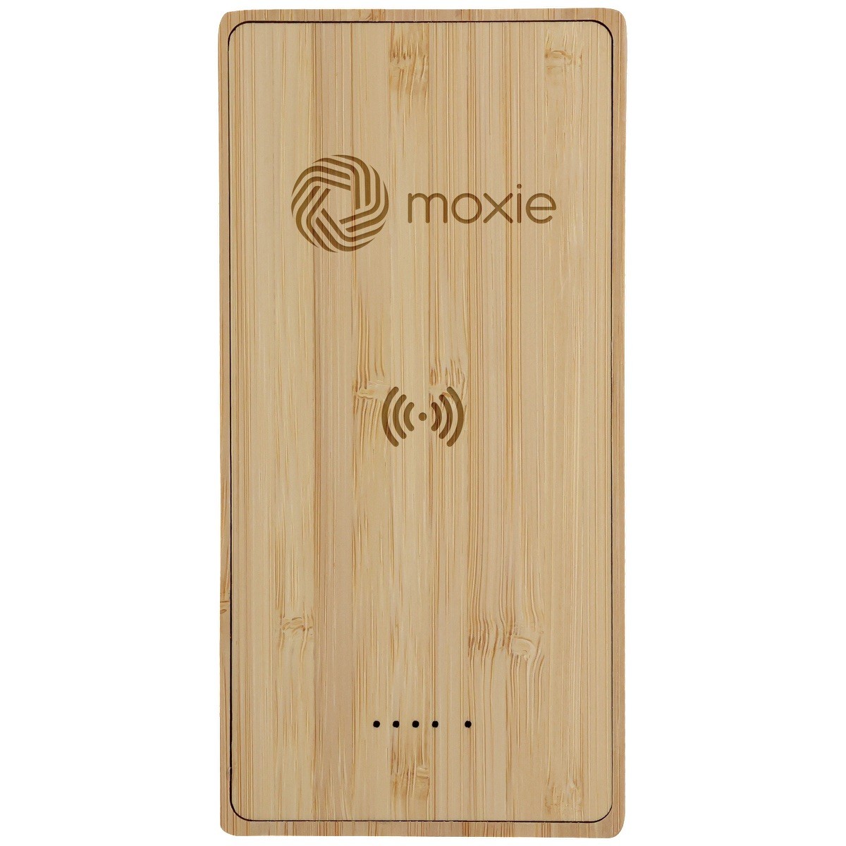 Picture of Bamboo 10,000mAh Solar/Wireless Powerbank