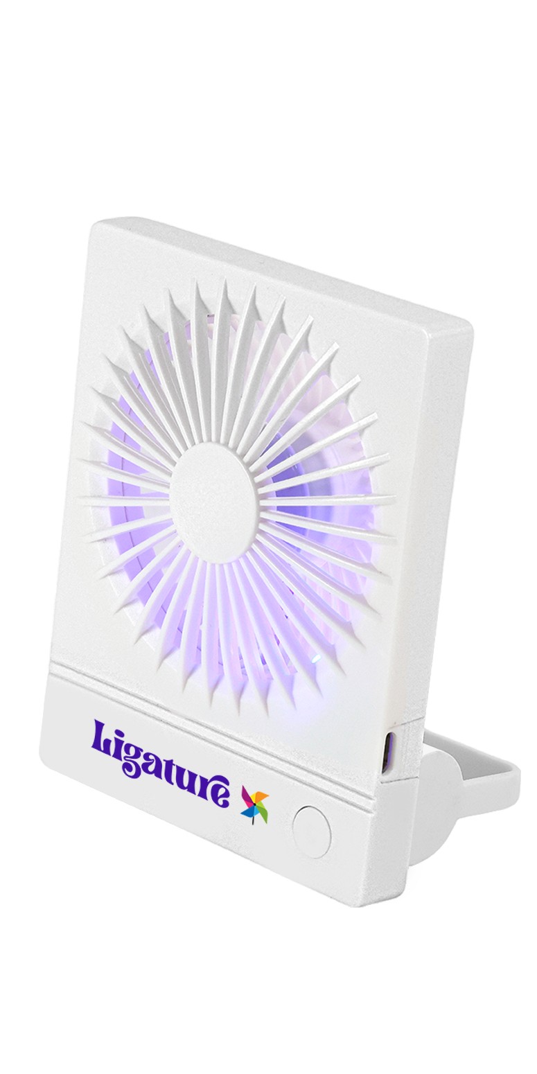 Picture of Rechargeable Slim 3 Speed Desk Fan