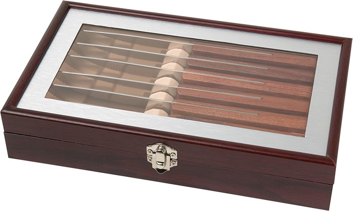 Picture of Niagara Cutlery Rosewood 6-Piece Steak Knife Set