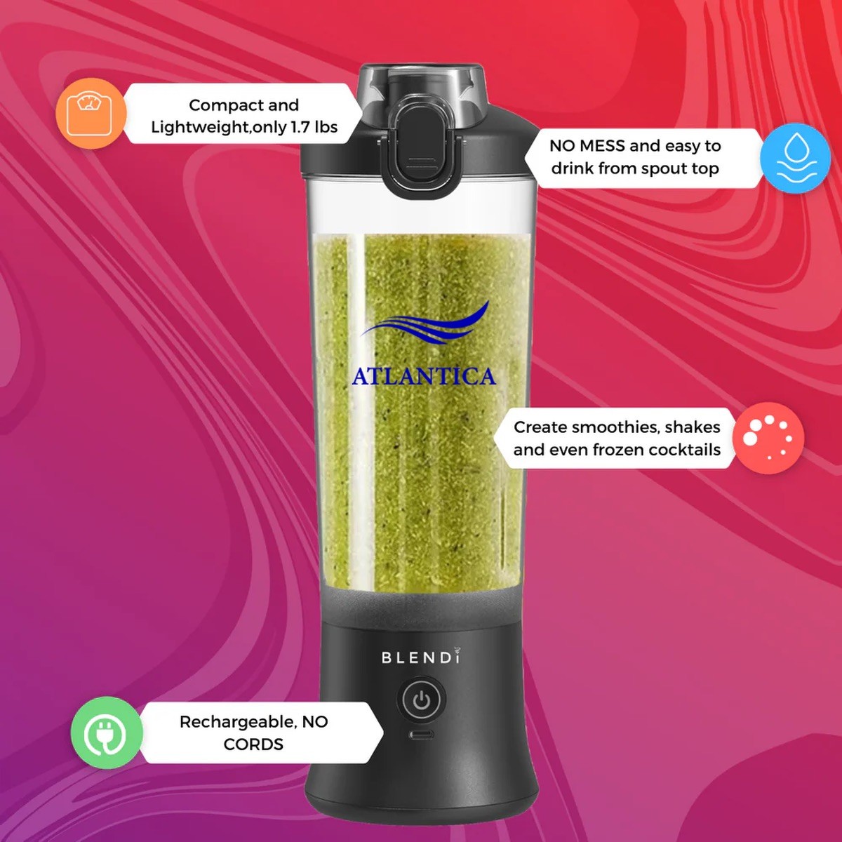 Picture of BLENDi X Portable Blender 24oz