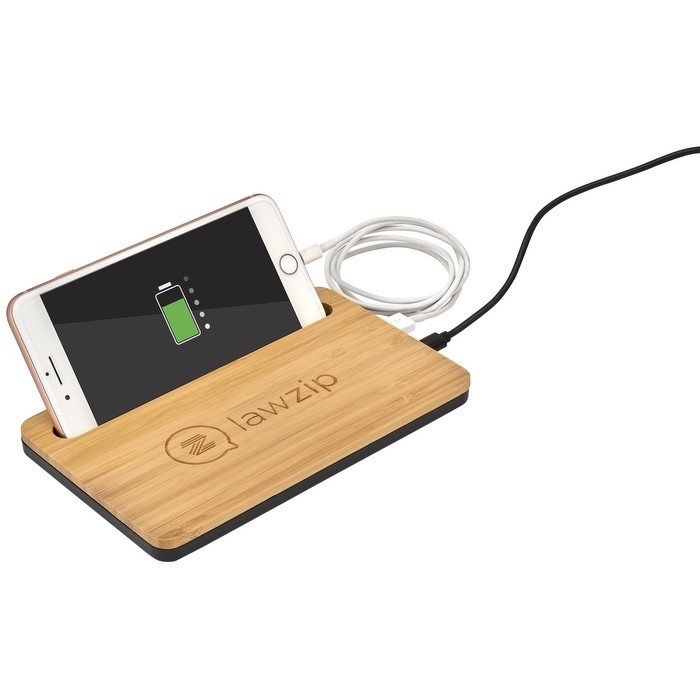 Picture of 5W Bamboo Desktop Wireless Charger
