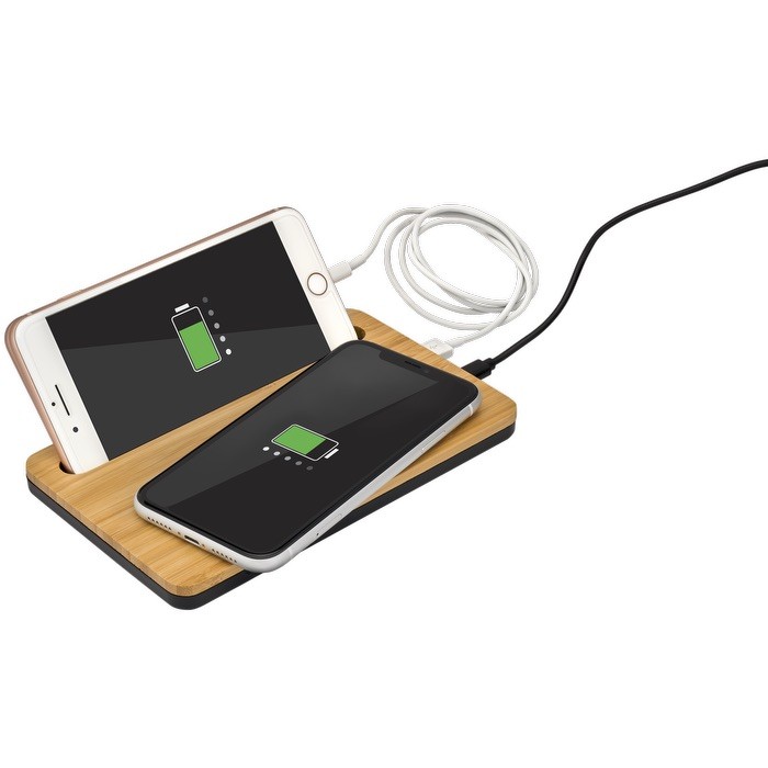 Picture of 5W Bamboo Desktop Wireless Charger