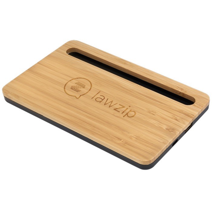 Picture of 5W Bamboo Desktop Wireless Charger