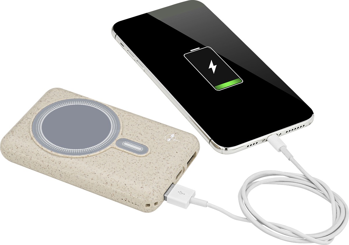 Picture of EarthTrendz Solar / Magnetic Wireless Power Bank